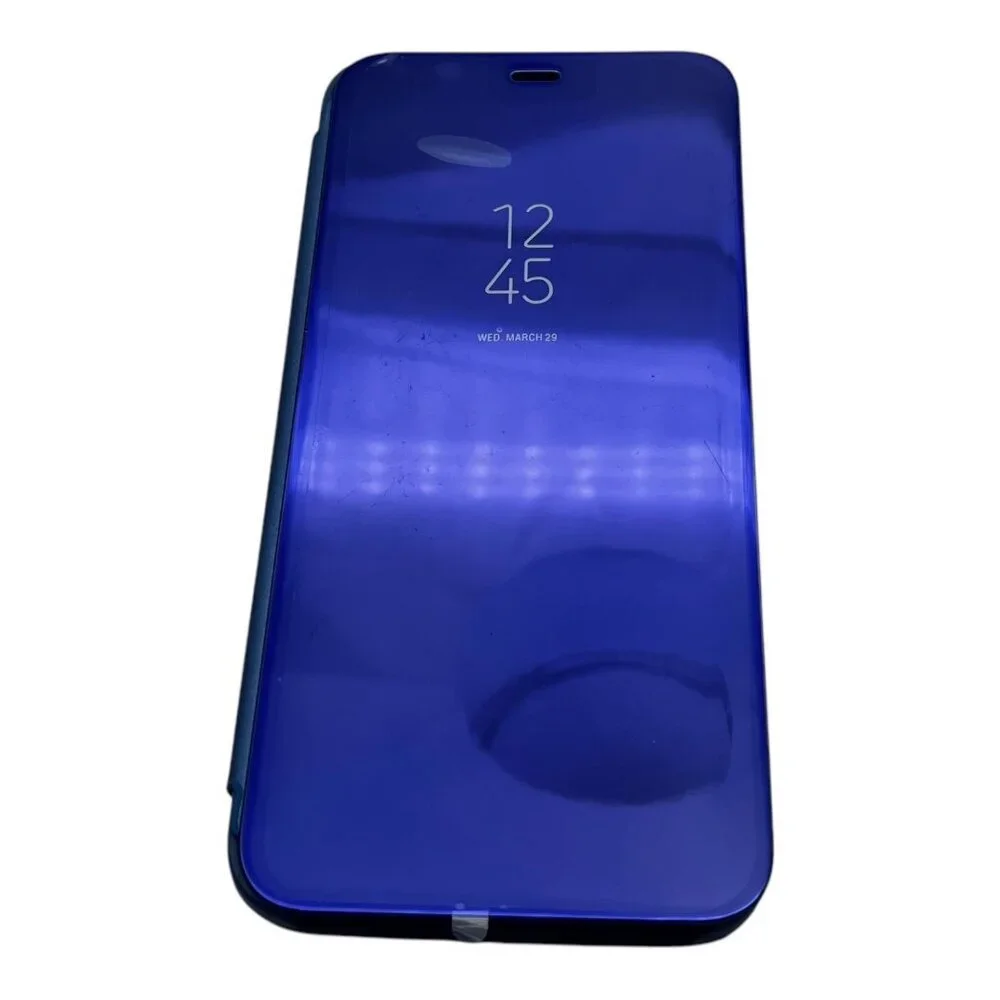 Redmi Note 7 / Xiaomi Note 7 Mirror Flip Phone Case Blue Scratch Resistant